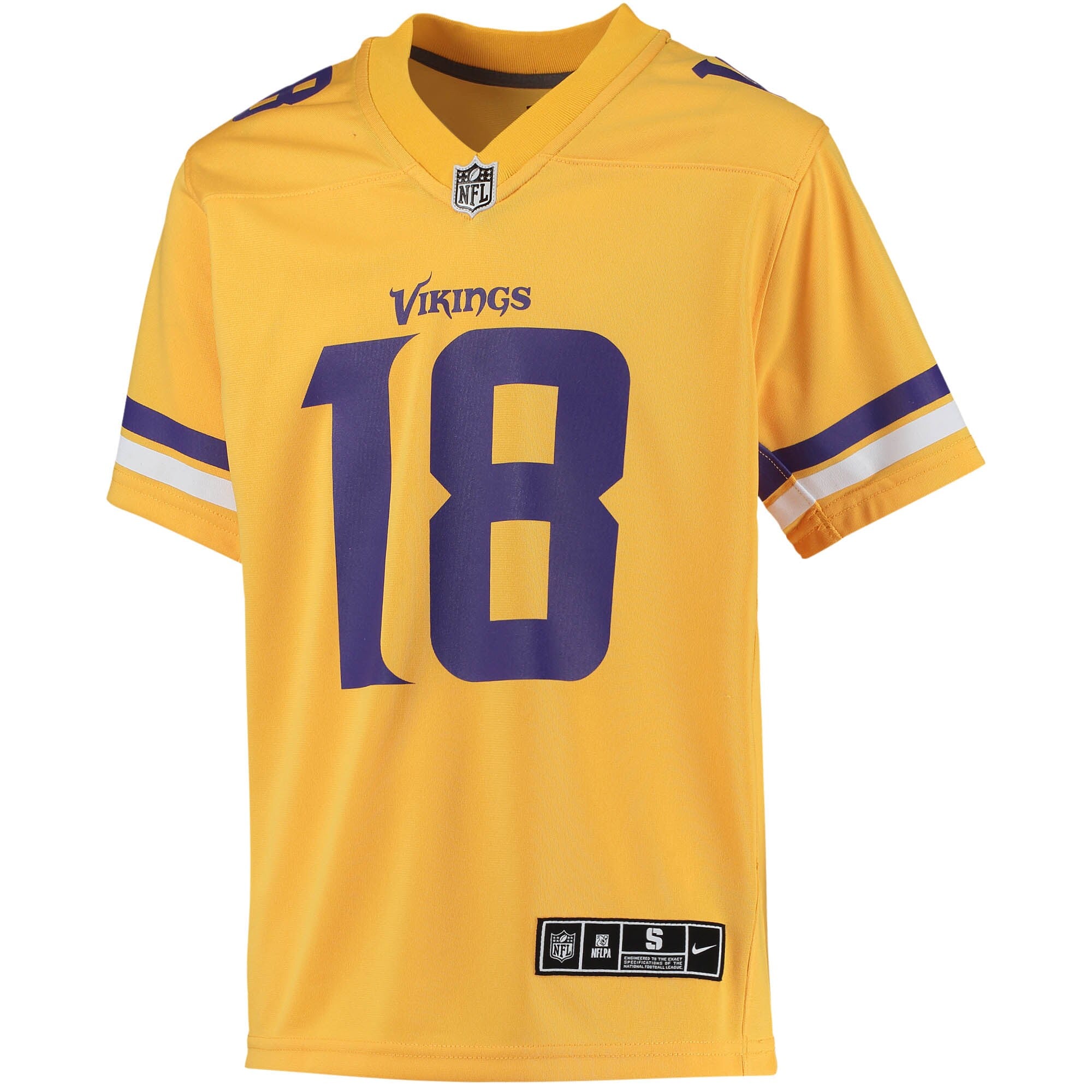 Nike Minnesota Vikings No18 Justin Jefferson Camo Youth Stitched NFL Limited 2019 Salute To Service Jersey